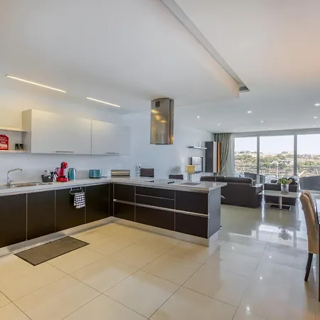 Apartment Stunning Seafront 3br With Terrace In By 360 Estates Sliema